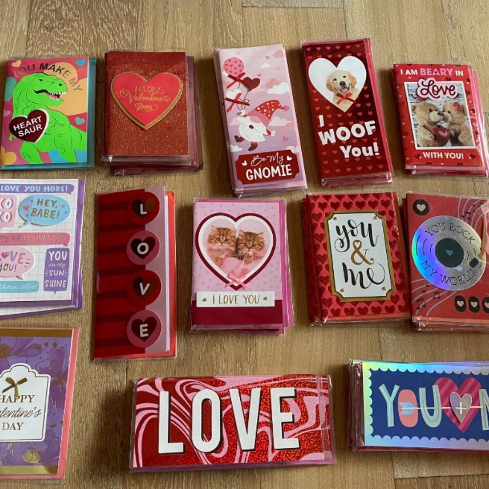 Valentines Card plus Easter card!